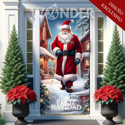 PuertaMágica™ FUNDA NAVIDEÑA PREMIUM PARA PUERTA - [PROMOCIÓN DISPONIBLE SOLO HOY]