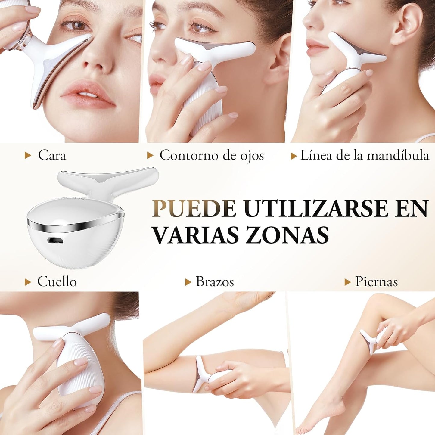 MasFace™ Masajeador Facial 3 en 1  ✨ - [PROMOCIÓN DISPONIBLE SOLO HOY]