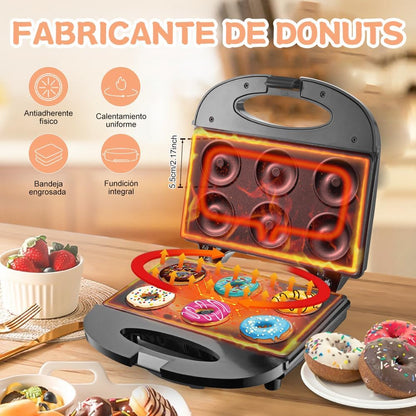 DonaChef™ Maquina Eléctrica para Hacer Donas 750w - [PROMOCIÓN DISPONIBLE SOLO HOY]