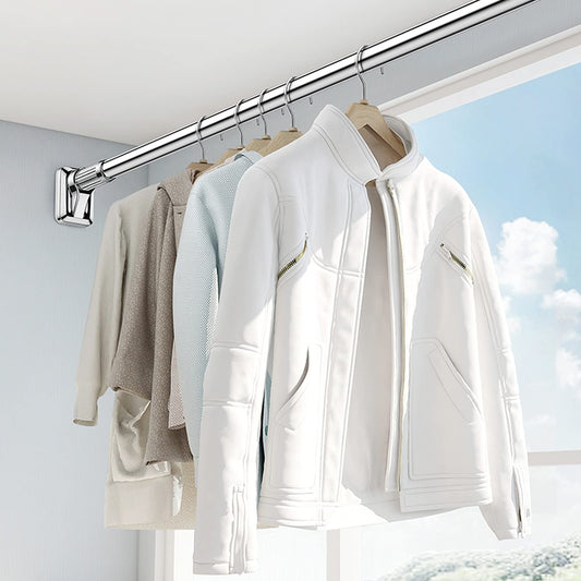 FlexiBar™ – Barra Plegable y Fácil de Instalar para Cortinas