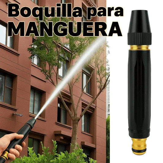ChorroTurbo™ – Boquilla Regulable de Alta Presión para Limpieza Poderosa