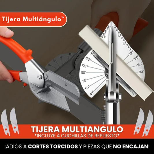 Tijera Multiángulo™ - Corte Perfecto en Todos los Ángulos