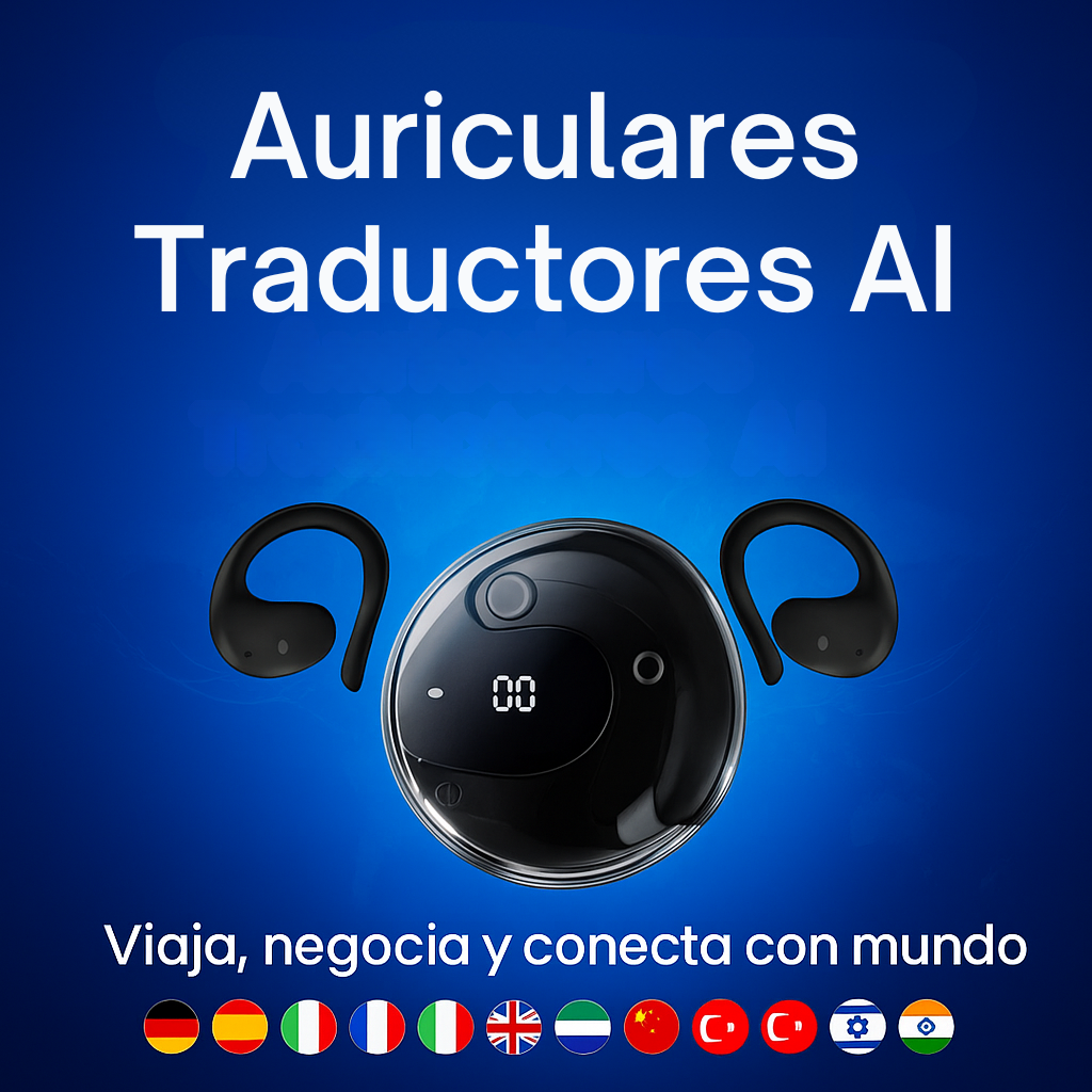 🎧 PolyVoice™ – Entiende y habla 144 idiomas al instante