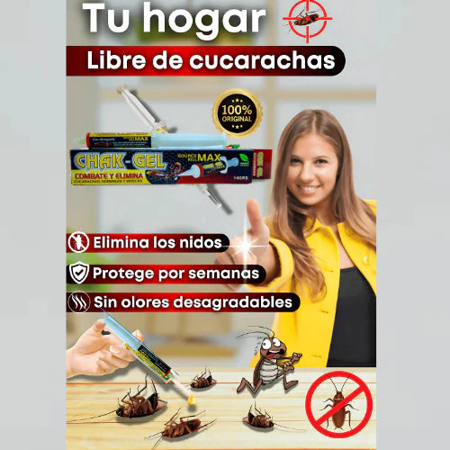 FULMITEX™ Chak Exterminador de Cucarachas y Hormigas - [PROMOCIÓN DISPONIBLE SOLO HOY]