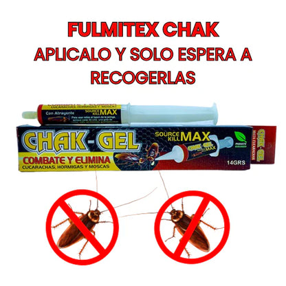 FULMITEX™ Chak Exterminador de Cucarachas y Hormigas - [PROMOCIÓN DISPONIBLE SOLO HOY]