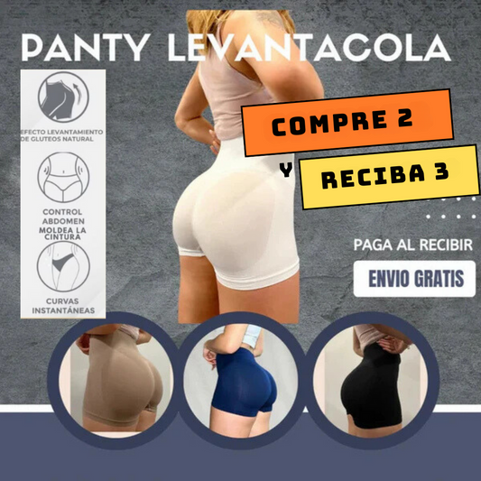 Promoción: Compre 2 y Reciba 3 unidades Panty LevantaCola con Faja - [PROMOCIÓN DISPONIBLE SOLO HOY]
