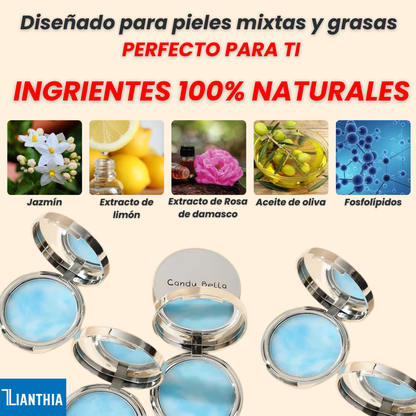 Candy Bella™ Polvo Compacto Matificante - [PROMOCIÓN DISPONIBLE SOLO HOY]