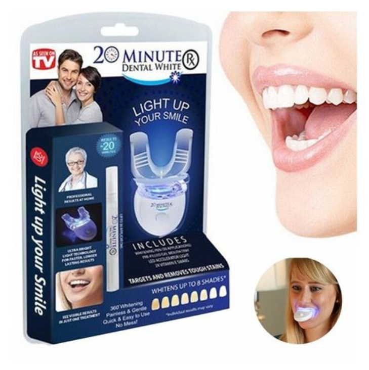 SonrisaBrillante™ - Kit Blanqueador UV - [PROMOCIÓN DISPONIBLE SOLO HOY]