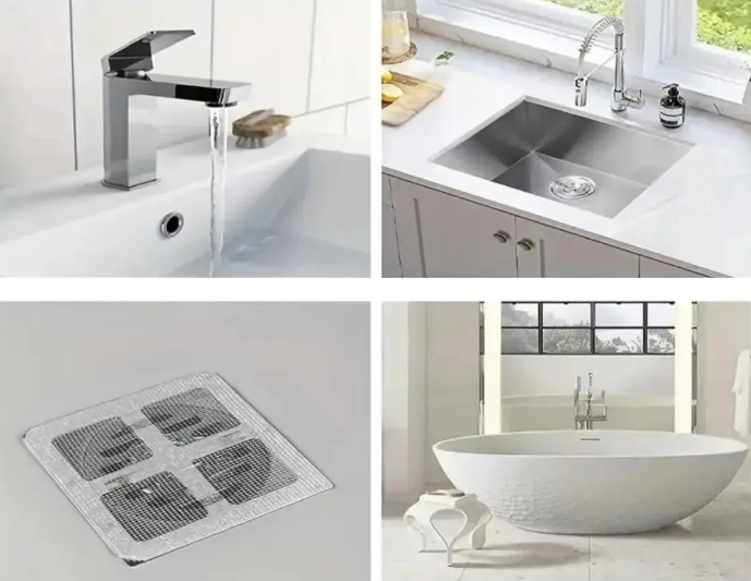 AntiTapón™ – La malla que bloquea pelos y residuos (X10 unidades)