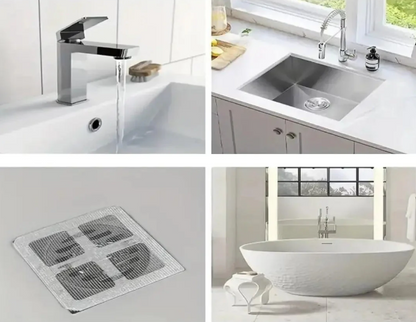 AntiTapón™ – La malla que bloquea pelos y residuos (X10 unidades)