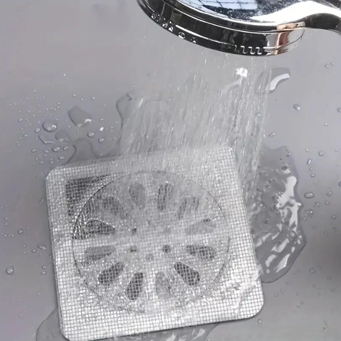 AntiTapón™ – La malla que bloquea pelos y residuos (X10 unidades)