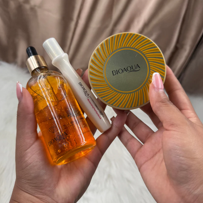 TripleLuz™ – Sérum + Contorno + Parches en un solo pack