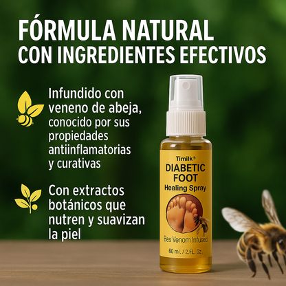 Timilk™ Spray Natural – Recupera la Salud y Suavidad de Tus Pies