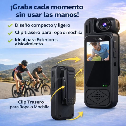 BackFlip™ – La Cámara Compacta Que Va Contigo A Todas Partes