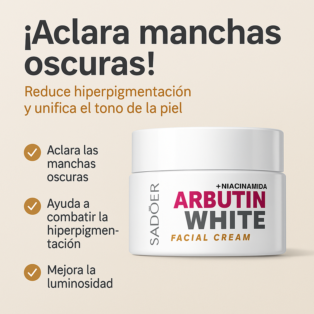 Luméa™ Luminous Radiance Crema Aclarante con Arbutina - [PROMOCIÓN DISPONIBLE SOLO HOY]