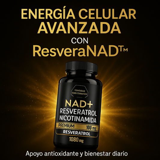 ResveraNAD™ – Fórmula Avanzada de Bienestar Celular