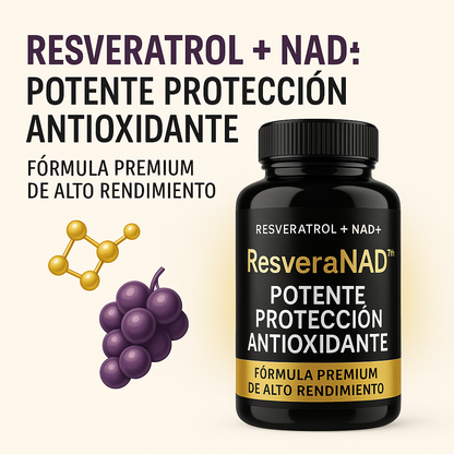 ResveraNAD™ – Fórmula Avanzada de Bienestar Celular