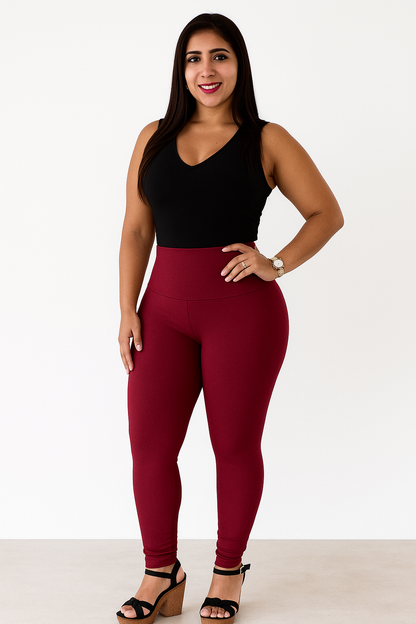 Curvely™ – Leggins Adelgazantes con Efecto Push-Up y Control Total
