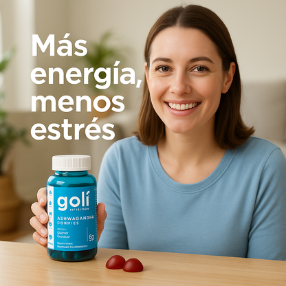 Goli Ashwagandha™ – Menos Estrés, Mejor Sueño, Más Vitalidad