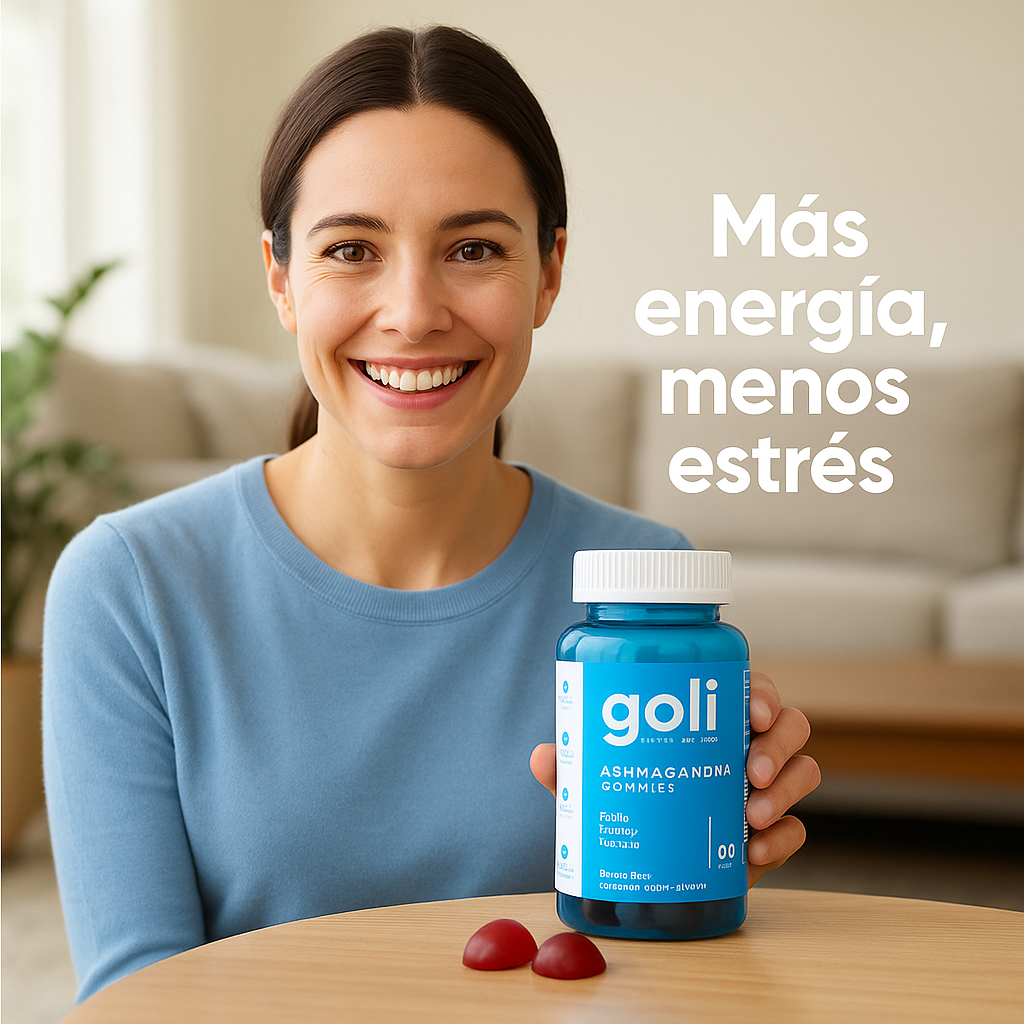 Goli Ashwagandha™ – Menos Estrés, Mejor Sueño, Más Vitalidad