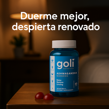 Goli Ashwagandha™ – Menos Estrés, Mejor Sueño, Más Vitalidad
