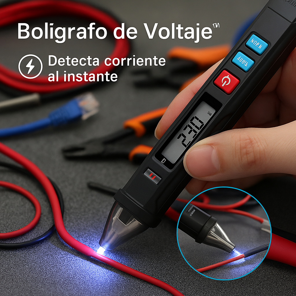 Bolígrafo Voltaje™ - Protección y precisión en tu mano