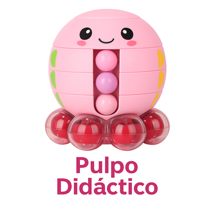PulpoZen™ - Calma, enfoque y diversión en un solo juguete.