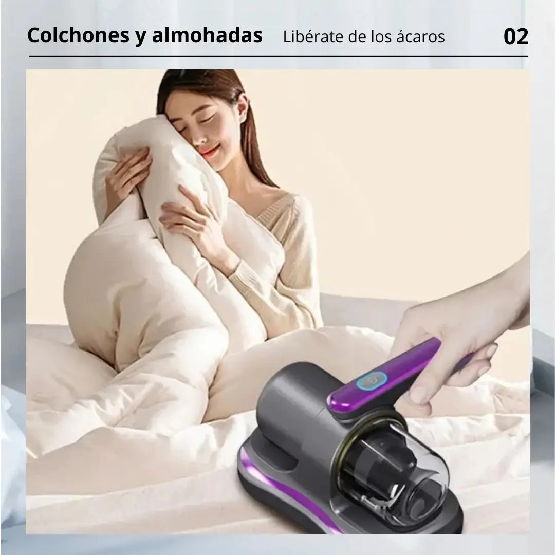 DustAway™ - Eliminador de Ácaros Portátil Con Tecnología Ultravioleta e Ultrasónica