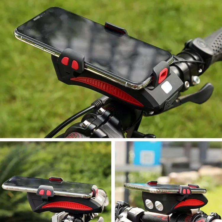 BiciOn™ 🚴‍♂️✨ Linterna de Bicicleta 4 en 1: Ilumina, Alerta, Sostén y Carga en Cada Viaje! 📢📱🔋 - [PROMOCIÓN DISPONIBLE SOLO HOY]