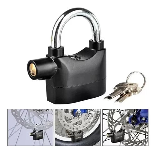 LockSafe™ Candado Antirrobo con Alarma - [PROMOCIÓN DISPONIBLE SOLO HOY]