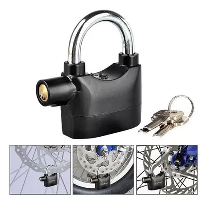 LockSafe™ Candado Antirrobo con Alarma - [PROMOCIÓN DISPONIBLE SOLO HOY]
