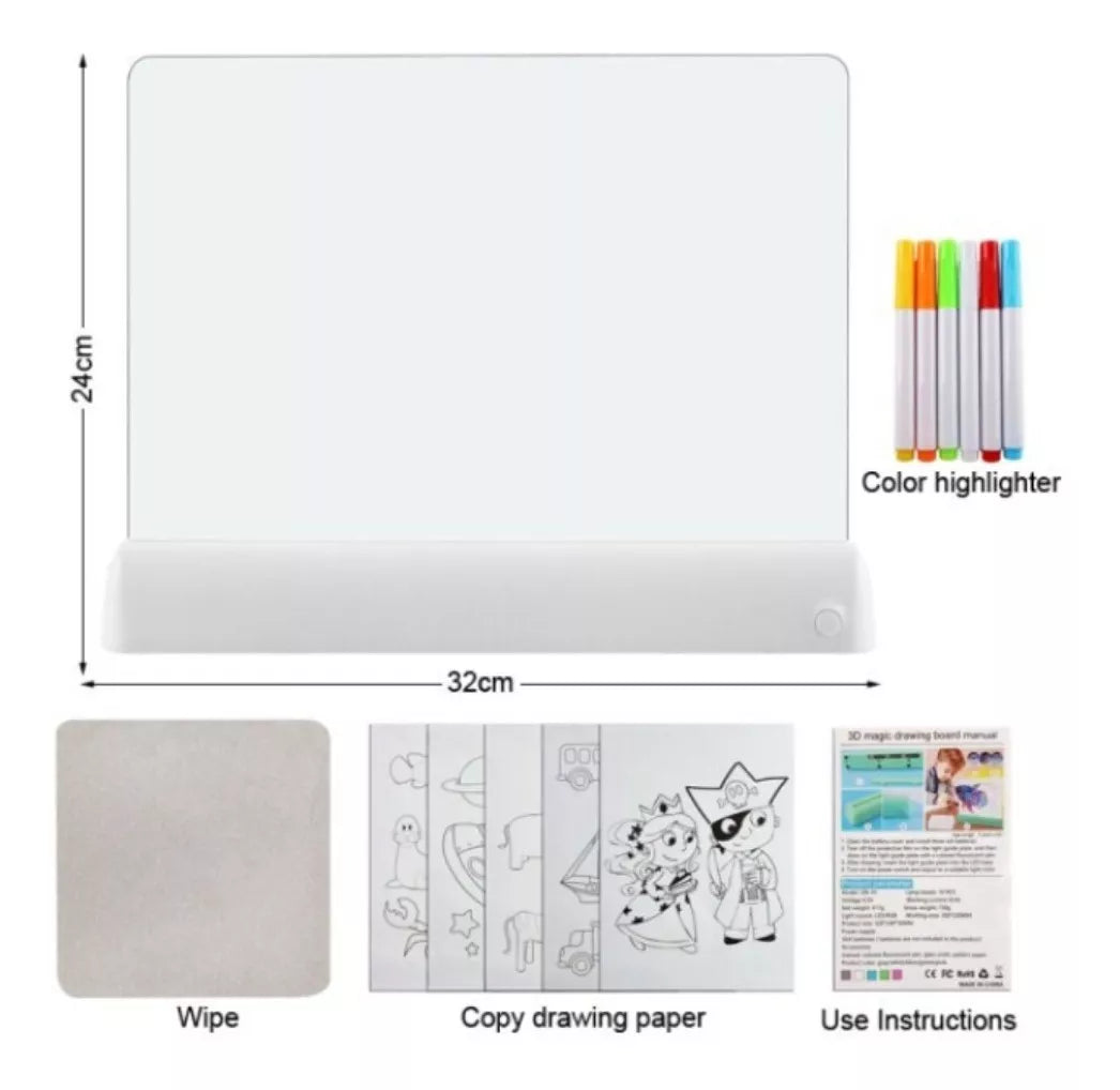 MAGICBOARD 3D™ Tablero Mágico OFERTA NAVIDAD🎁 + Obsequio gafas 3D🕶️