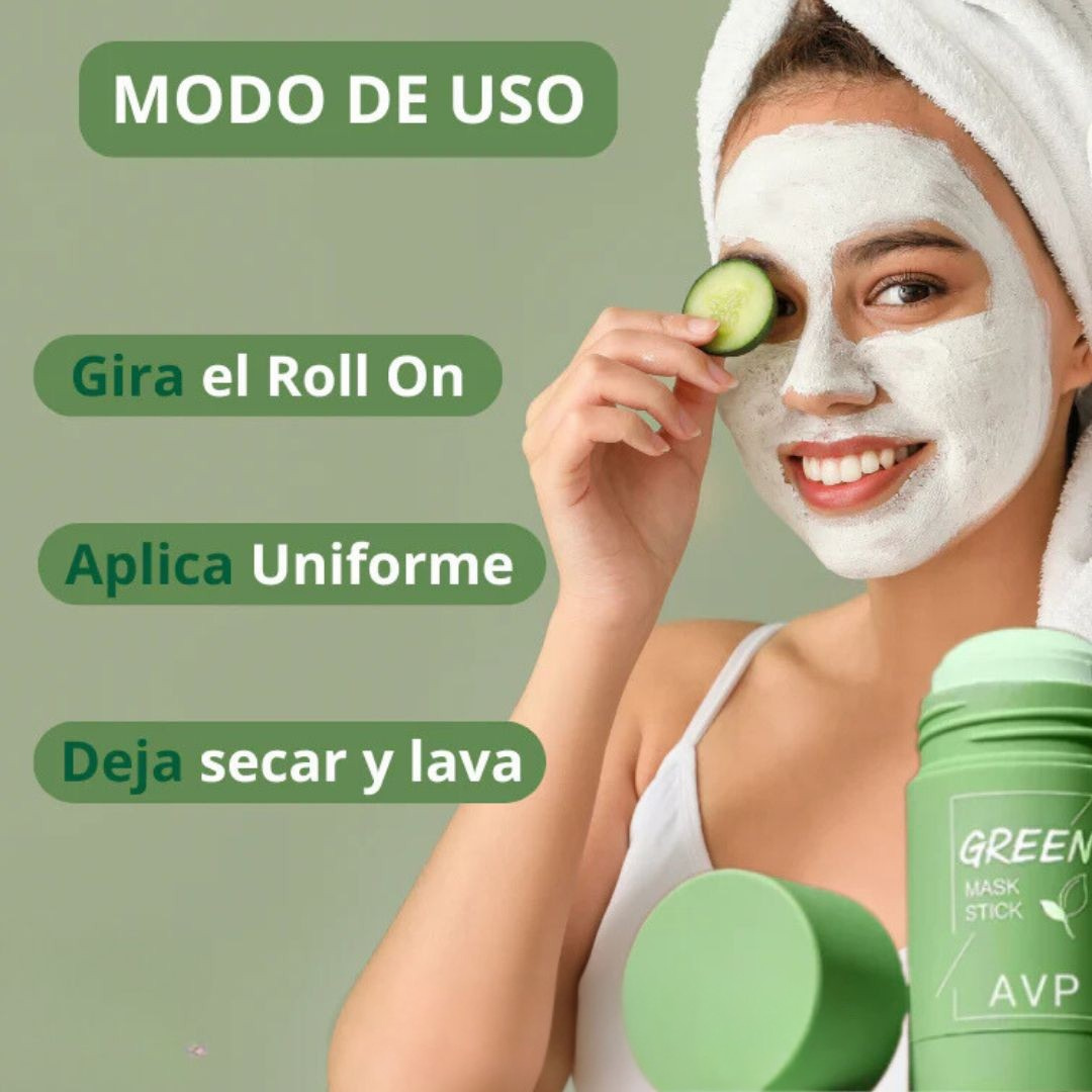 Green Mask™ Mascarilla de Limpieza Profunda de té Verde - [PROMOCIÓN DISPONIBLE SOLO HOY]