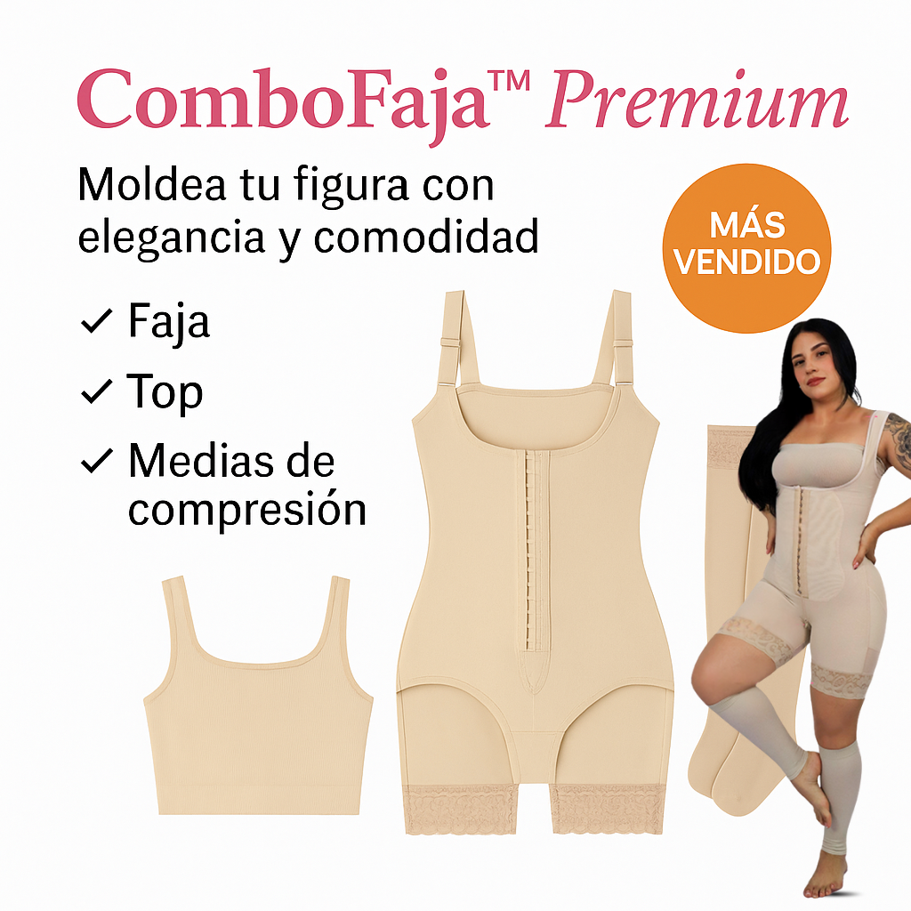 RealzaCurvas™ - Moldea tu figura con Faja + Top incluidos
