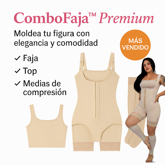 RealzaCurvas™ - Moldea tu figura con Faja + Top incluidos