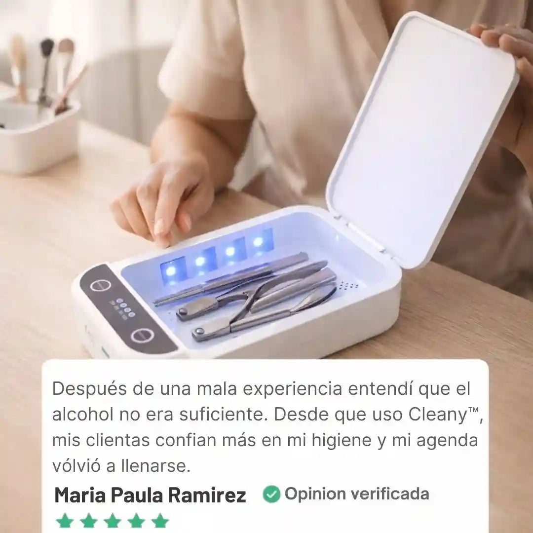 Cleany™ - Caja para Esterilizar Herramientas Fácilmente