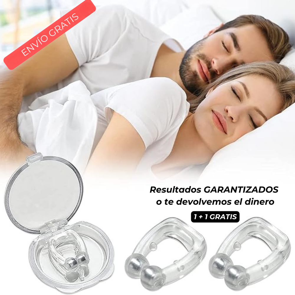 Compre 1 Y Reciba 2 - Buenson™ Dilatador Nasal Anti Ronquidos Magnético - [PROMOCIÓN DISPONIBLE SOLO HOY]