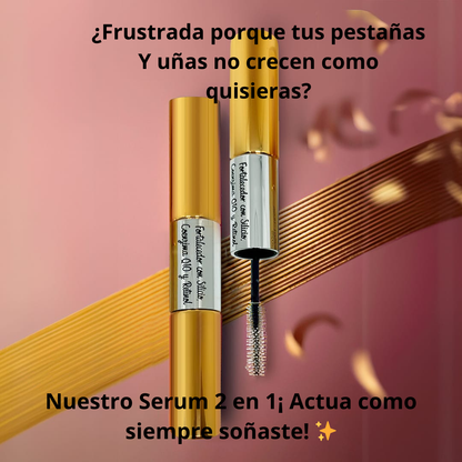 DualBeauty™ Serum Premium 2 en 1! 🌟Pestañas largas y uñas saludables - [PROMOCIÓN DISPONIBLE SOLO HOY]