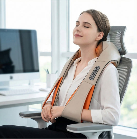 ZenCerv™ - Masajeador De Cuello Y Hombros Para Relajación Profunda