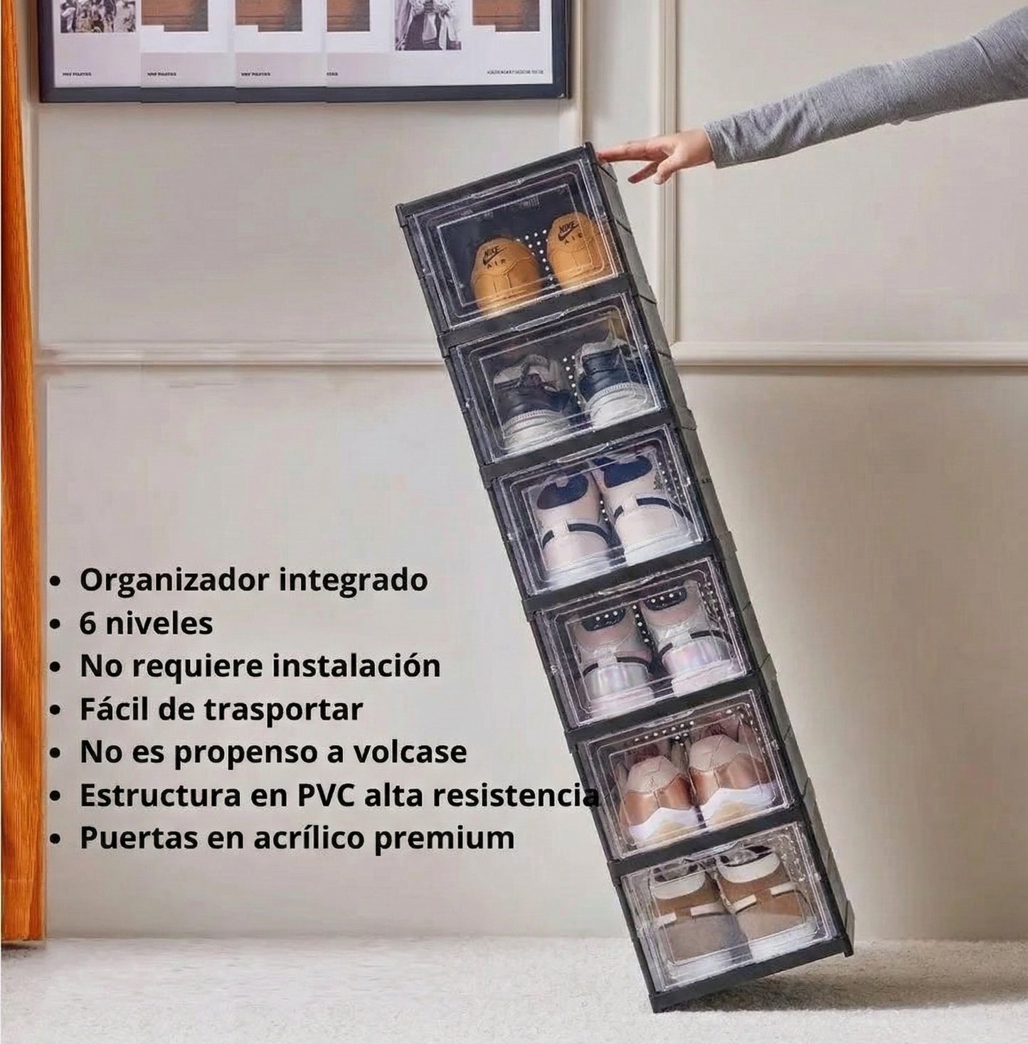 Zapatero Premium™ – El toque de orden y elegancia que tu hogar necesitaba