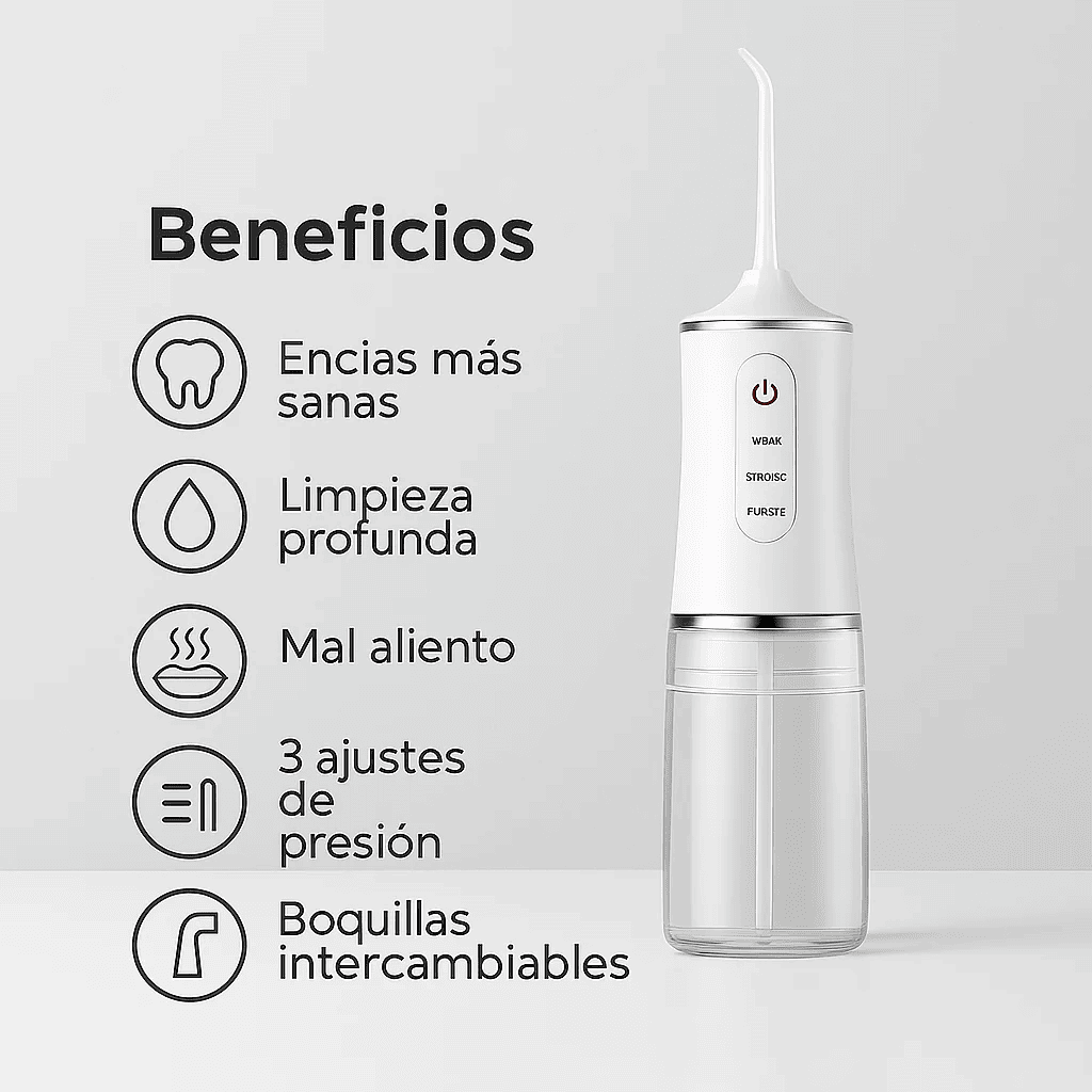 SonriJet™ - sonrisa limpia con chorro de agua