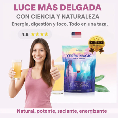 Yerba Magic® Té instantáneo de yerba mate en polvo