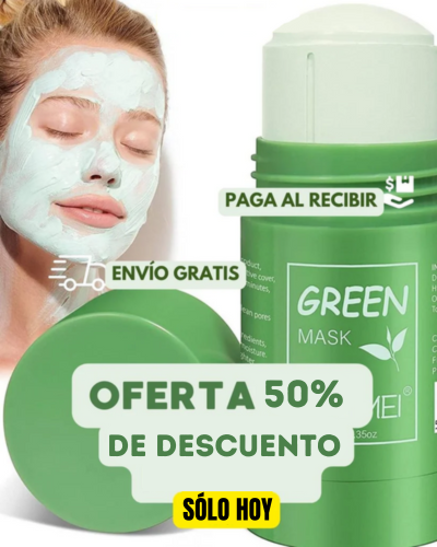 Green Mask™ Mascarilla de Limpieza Profunda de té Verde - [PROMOCIÓN DISPONIBLE SOLO HOY]