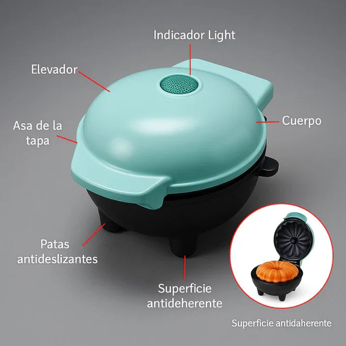 MiniChef™ – Máquina para Mini Tortas Eléctrica - [PROMOCIÓN DISPONIBLE SOLO HOY]