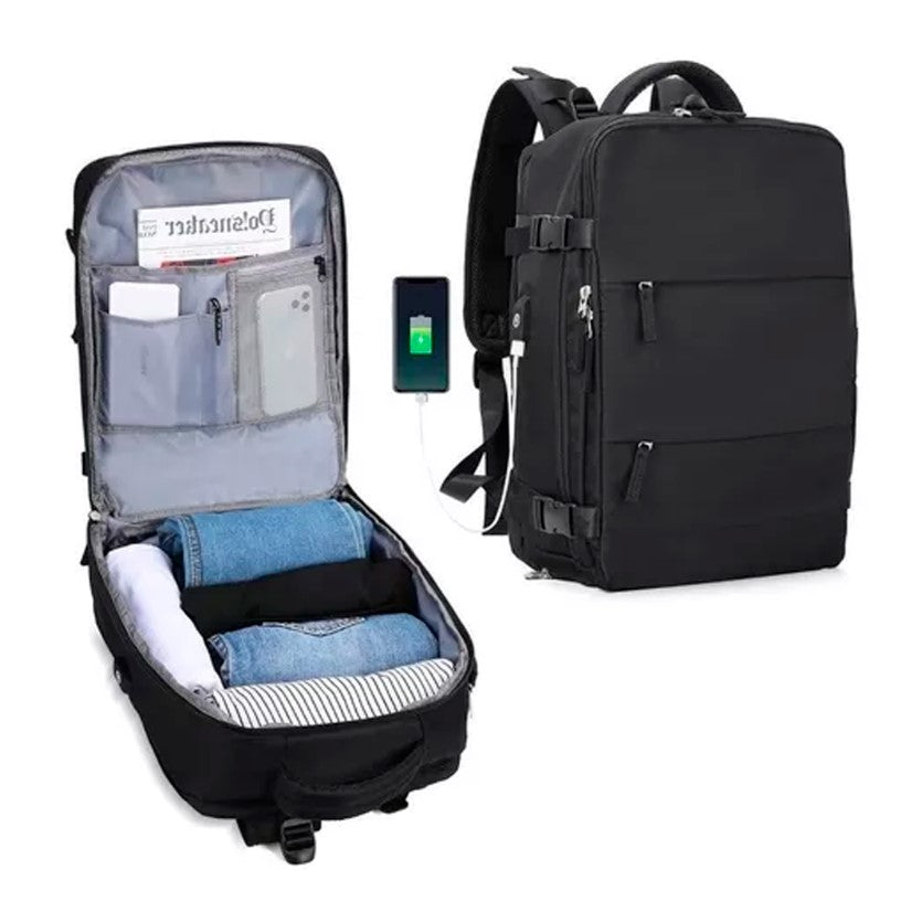 TravelBag USB™ ¡NUEVO MORRAL VIAJERO CON PUERTO USB! - [PROMOCIÓN DISPONIBLE SOLO HOY]