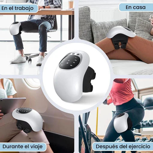 KneeRelax™ - Masajeador de Rodilla, Terapia Inteligente para el Dolor