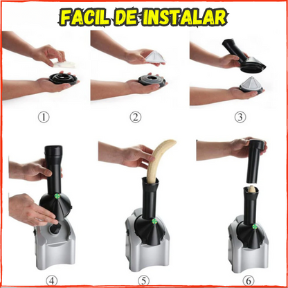 HelaOn™ Maquina de Helados - Hacer Helado Nunca Fue tan Facil ✅ 🍦Nuevo Diseño Mas Resistente e Instantaneo - [PROMOCIÓN DISPONIBLE SOLO HOY]