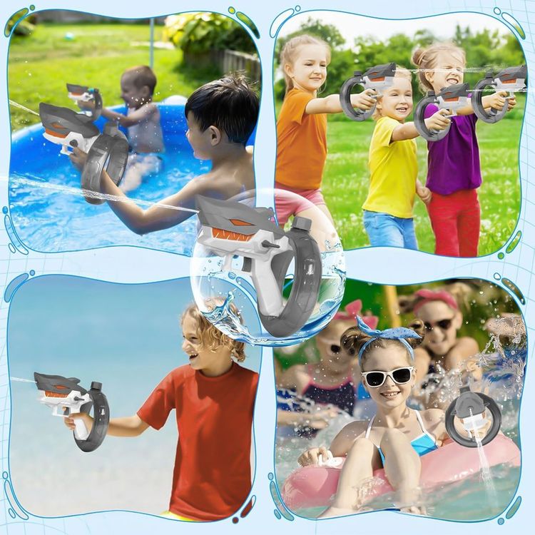 SharkBlaster™ Pistola de Agua Shark Automática | Diversión garantizada para todos -  [PROMOCIÓN DISPONIBLE SOLO HOY]