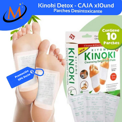 DePax™ Parches Desintoxicantes  KINOKI - Caja X10 PARCHES