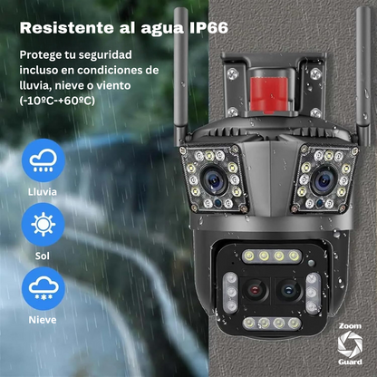 Zoom Guard™ Cámara de Seguridad WiFi + Memoria Ilimitada - [PROMOCIÓN DISPONIBLE SOLO HOY]